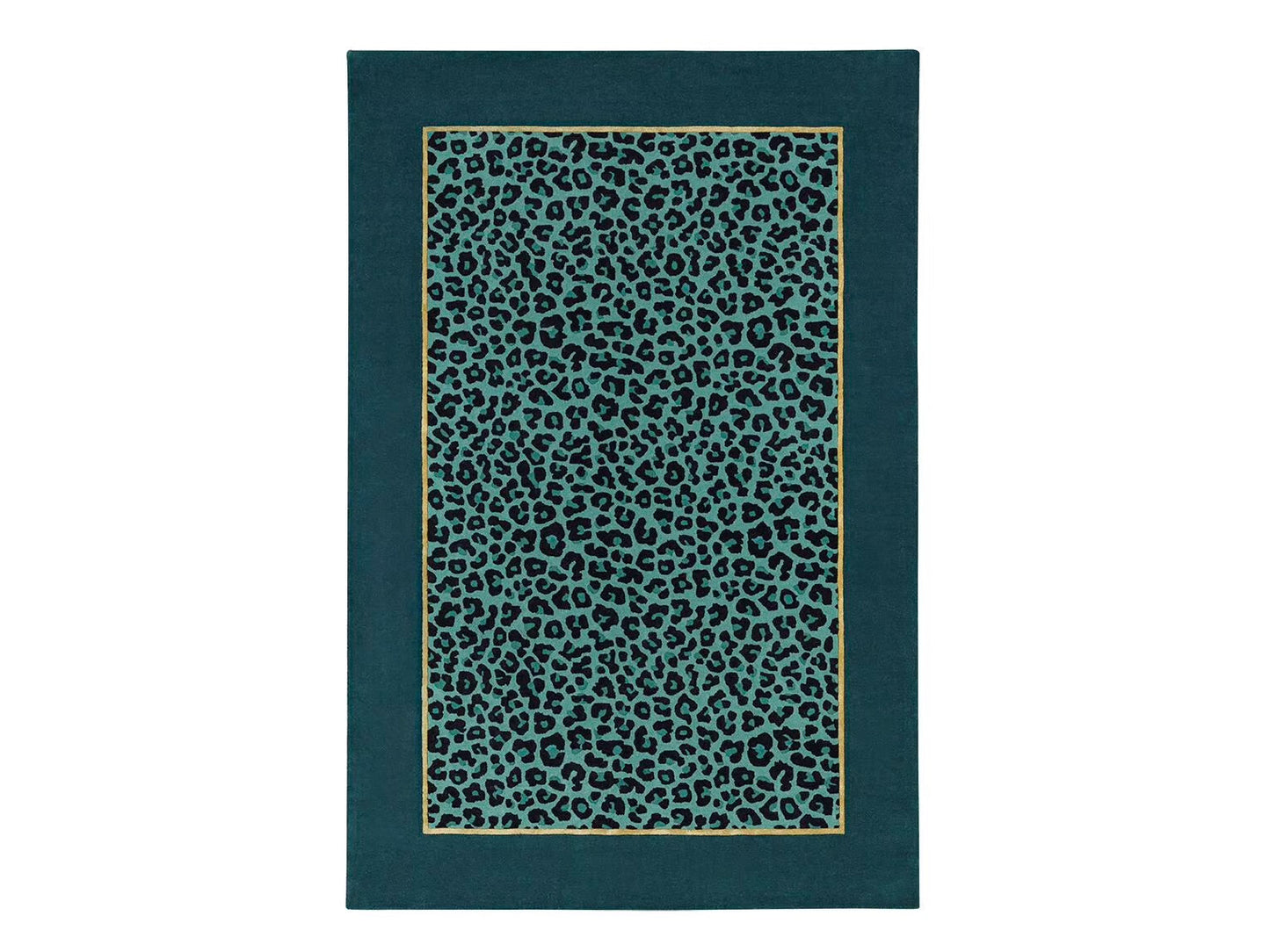 Ocean Cheetah Tufted Rug