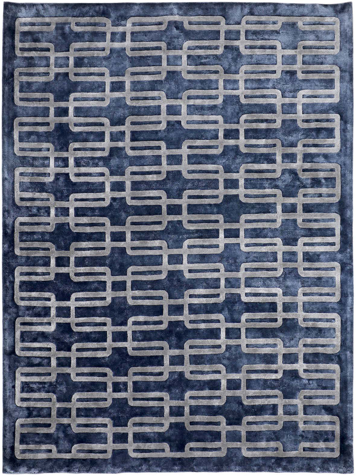 Blue Vector Rug