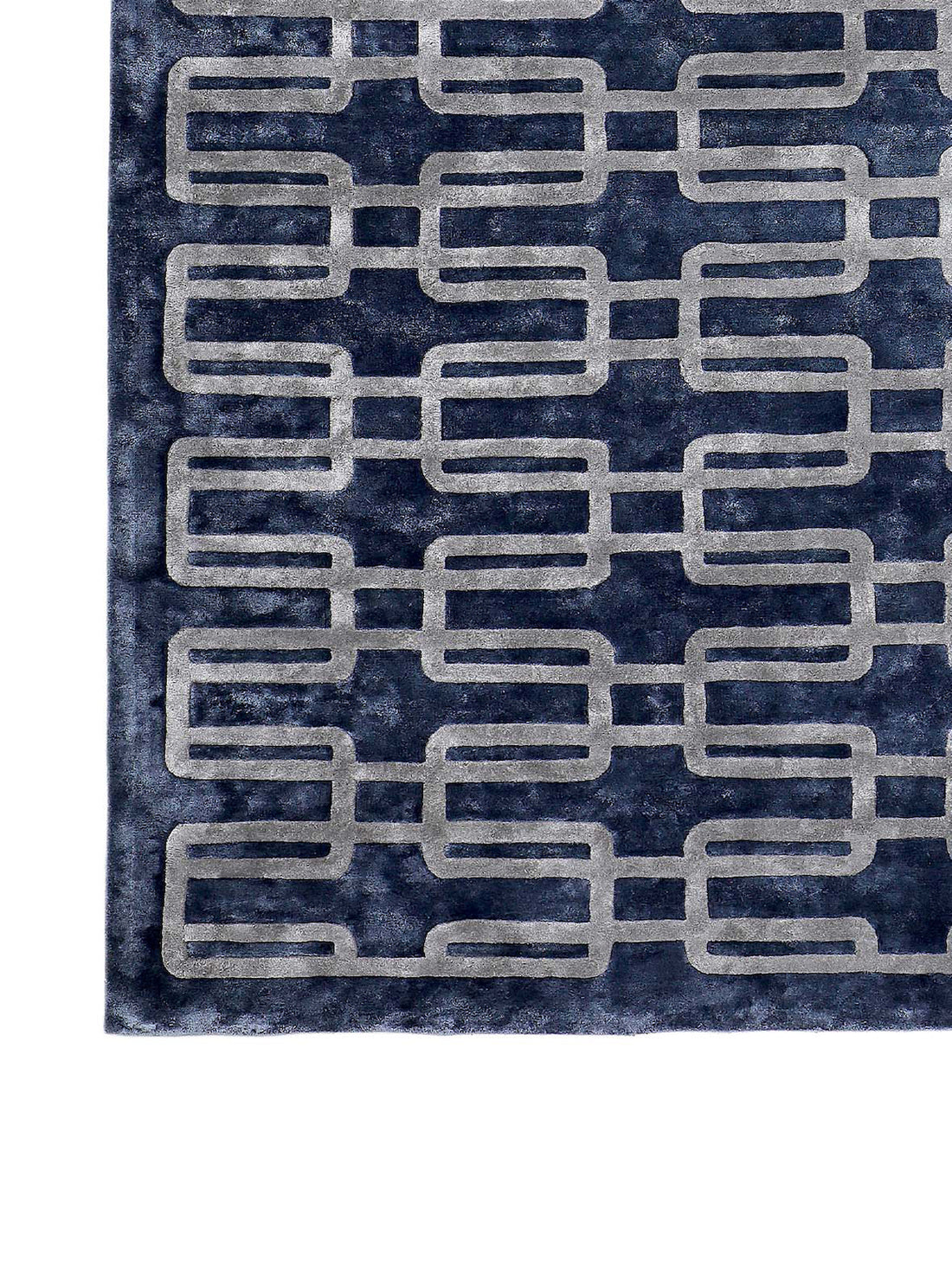 Blue Vector Rug