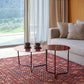 Circle Hues Tufted Woollen Rug