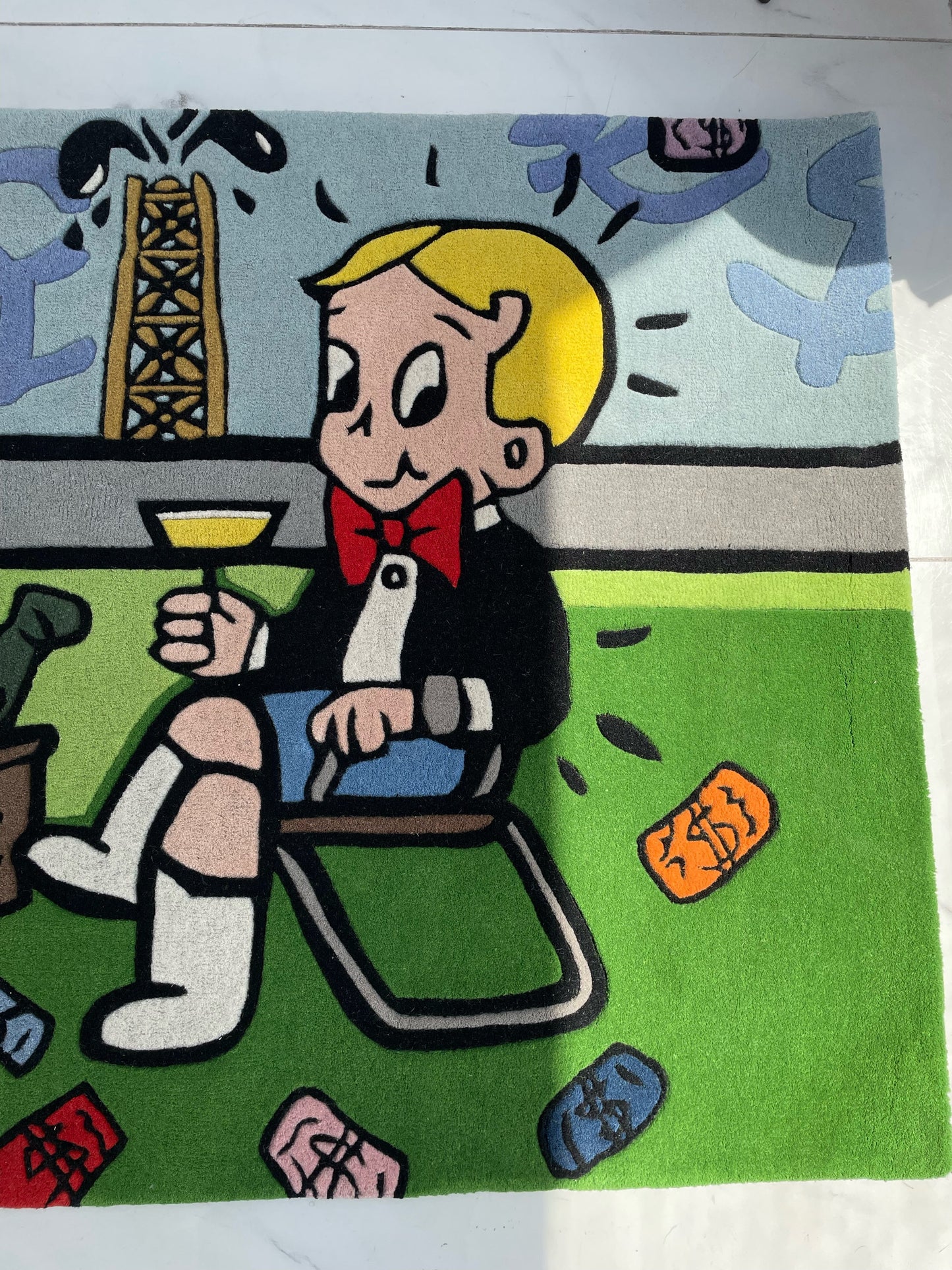 Richie Rich x Monopoly Luxury Rug