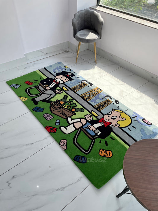 Richie Rich x Monopoly Luxury Rug