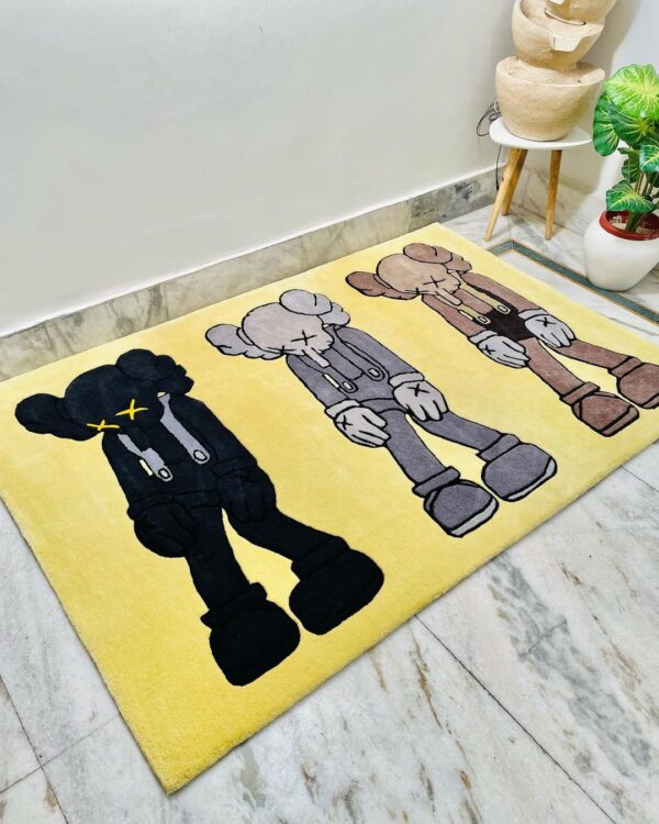 Kaws Small Lie Rug by WeRugz