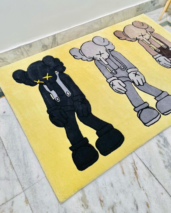 Kaws Small Lie Rug by WeRugz - Image 3