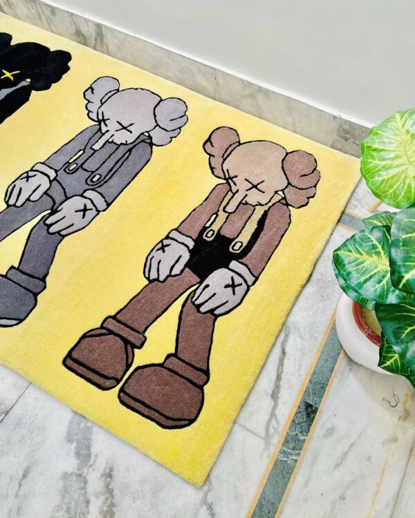 Kaws Small Lie Rug by WeRugz - Image 2