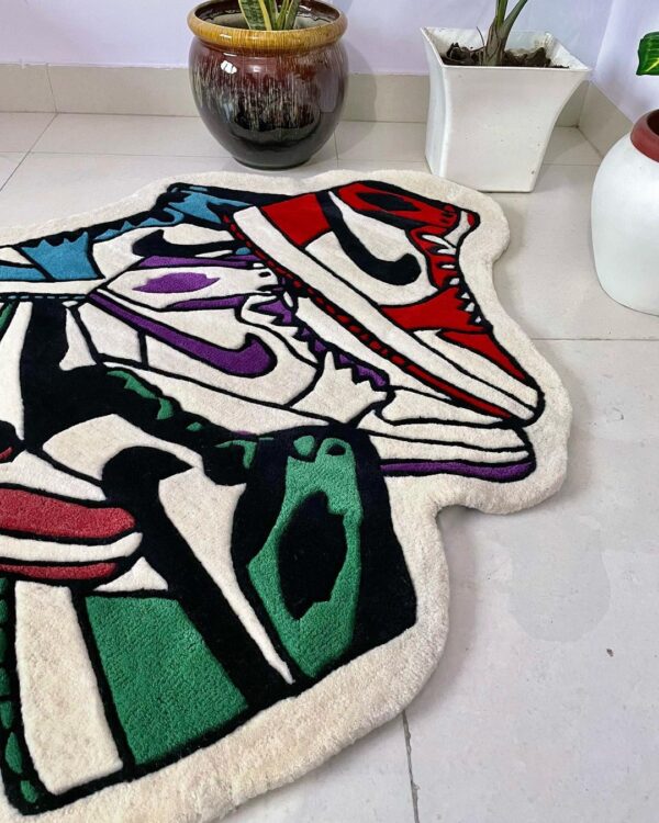 Air Jordan Sneaker Fusion Rug by WeRugz - Image 5