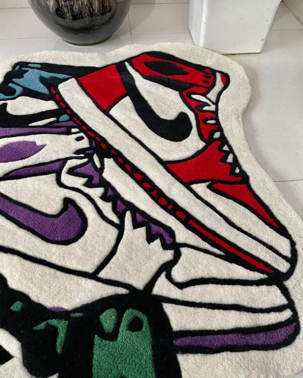 Air Jordan Sneaker Fusion Rug by WeRugz - Image 4