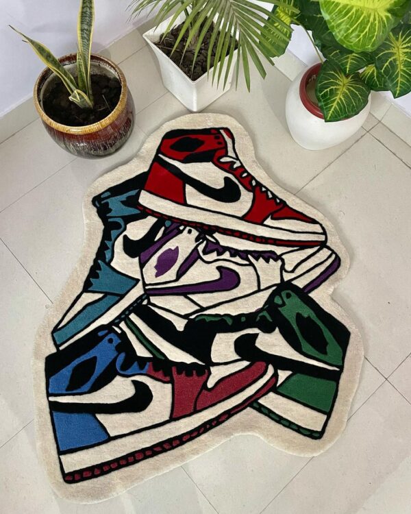 Air Jordan Sneaker Fusion Rug by WeRugz