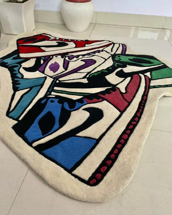 Air Jordan Sneaker Fusion Rug by WeRugz - Image 2