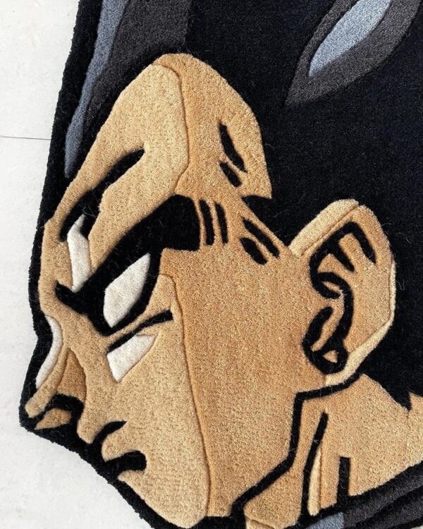 Vegeta Face Rug by WeRugz - Image 6