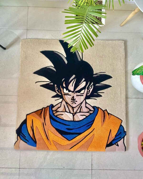 Goku Portrait Rug by WeRugz - Image 2