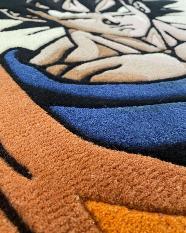 Goku Portrait Rug by WeRugz - Image 4