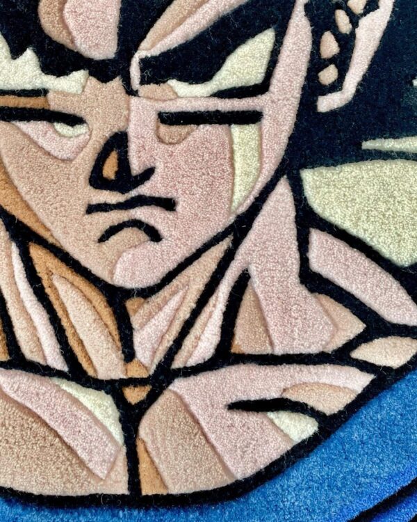 Goku Portrait Rug by WeRugz - Image 3