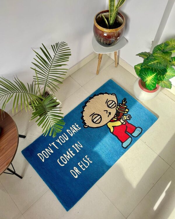 Stewie Family Guy Rug by WeRugz