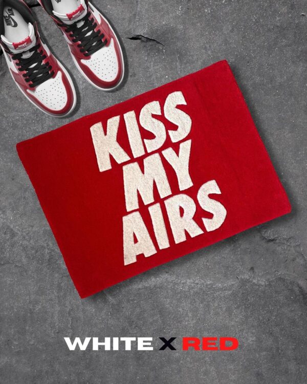 KISS MY AIRS RUG by WeRugz