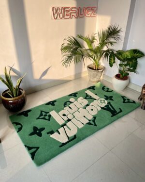 Luxury GREEN Rug by WeRuguz