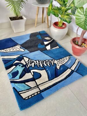 BLUE HUES Rug by WeRugz