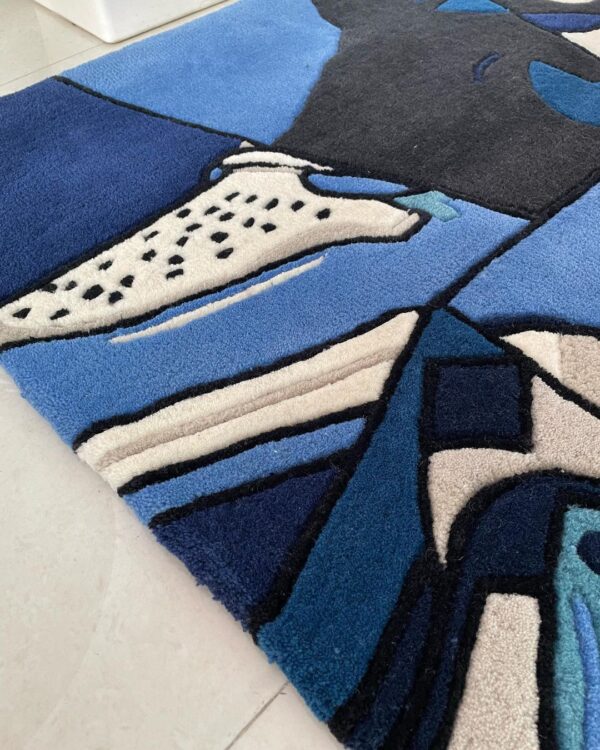 BLUE HUES Rug by WeRugz - Image 5