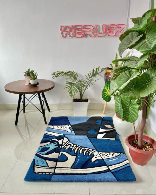 BLUE HUES Rug by WeRugz - Image 2