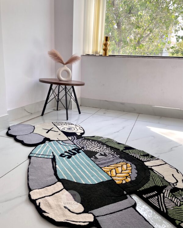 KAWS HALF SKELETON RUG - Image 2