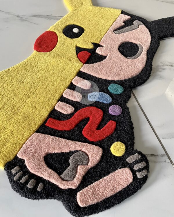 PIKACHU 3d SKELETON RUG by WeRugz - Image 2