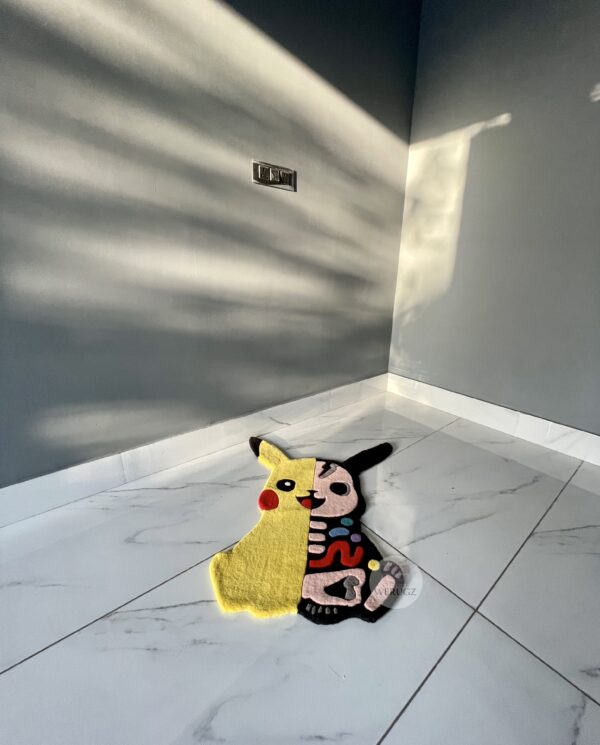 PIKACHU 3d SKELETON RUG by WeRugz - Image 3