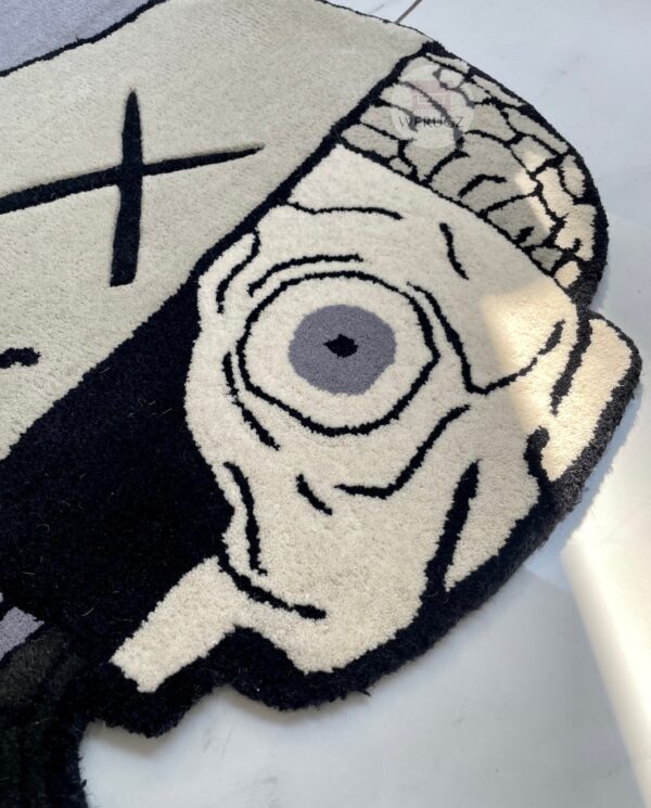 KAWS HALF SKELETON RUG - Image 4