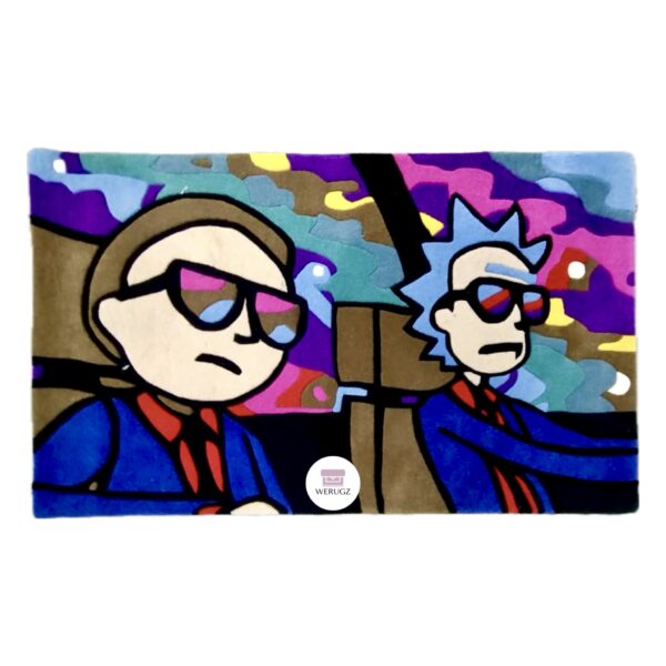 RICK & MORTY Rug by WeRugz