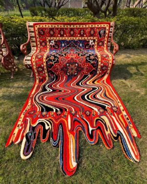 Persian Melting Hand Tufted Rug