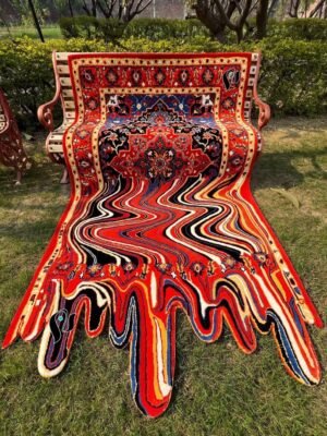 Persian Melting Hand Tufted Rug