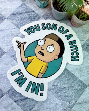 Son of a B Rick Hand Tufted Rug by WeRugz