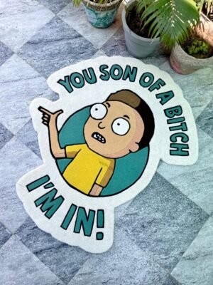 Son of a B Rick Hand Tufted Rug by WeRugz