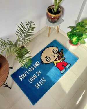 Stewie Funny Entry Hand Tufted Rug by WeRugz