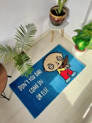 Stewie Funny Entry Hand Tufted Rug by WeRugz