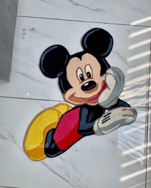 Cartoon Character Mouse Hand Tufted Rug by WeRugz