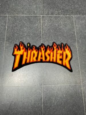 Streetwear Brand Logo Hand Tufted Rug by WeRugz