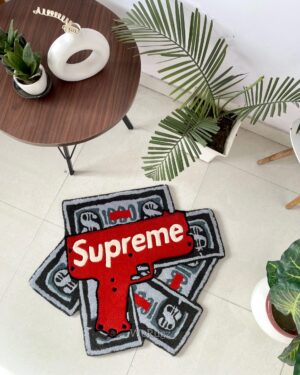 Money Gun Hand Tufted Rug by WeRugz