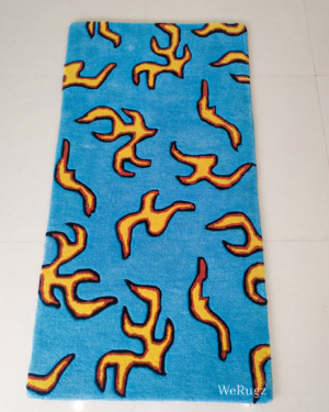 Flame Hand Tufted Rug by WeRugz