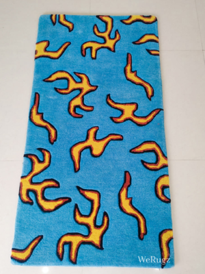 Flame Hand Tufted Rug by WeRugz