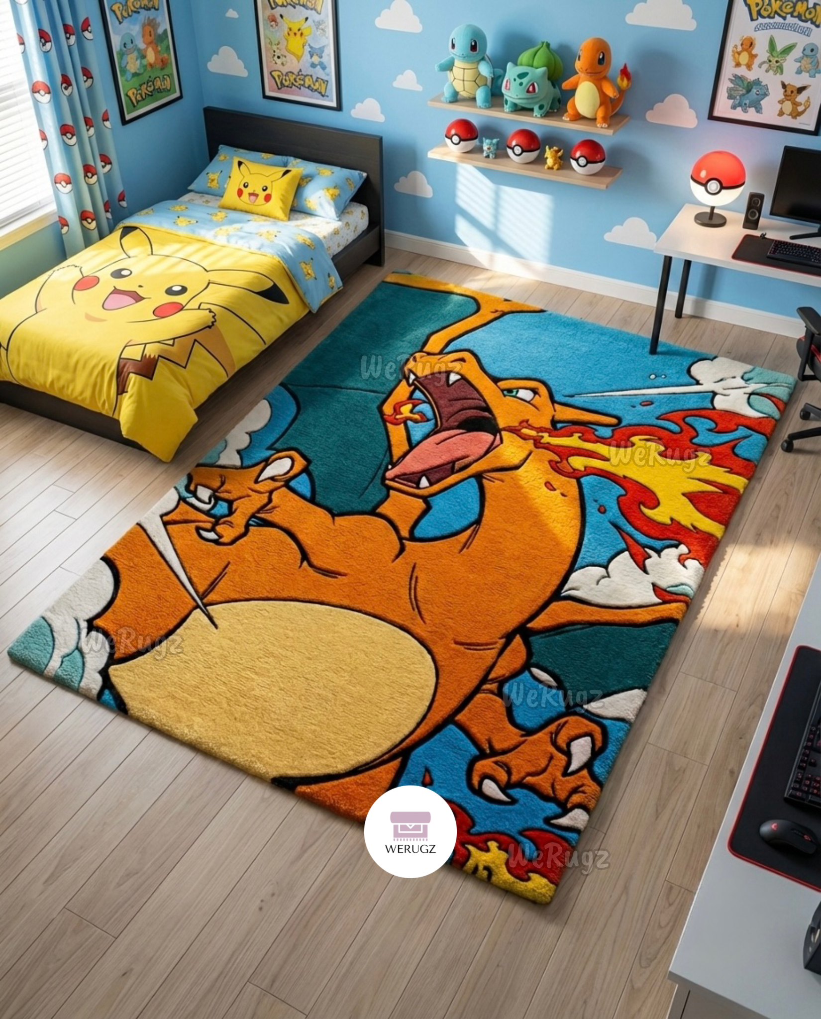 Legendary Dragon Hand Tufted Rug by WeRugz - Image 2