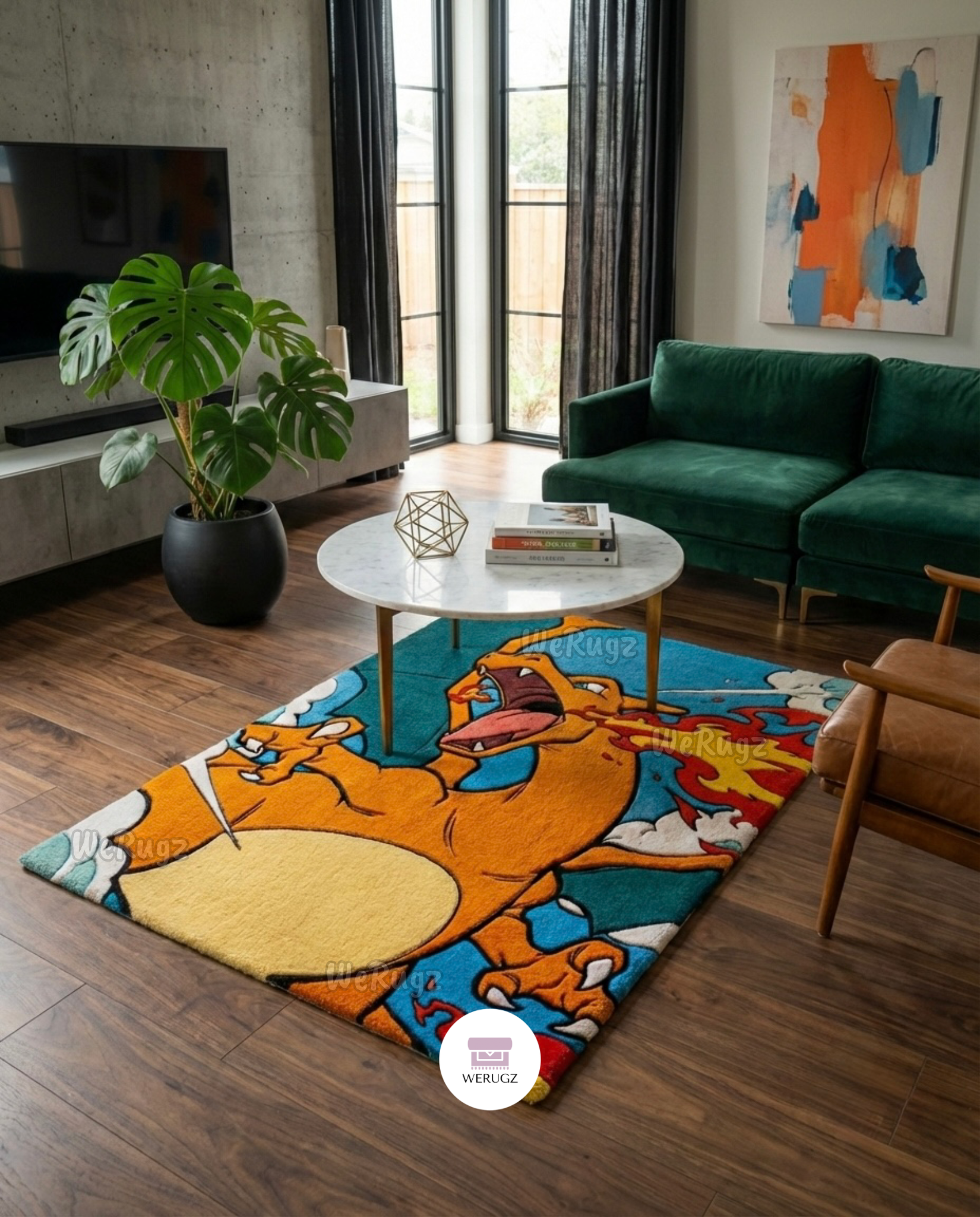 Legendary Dragon Hand Tufted Rug by WeRugz - Image 5