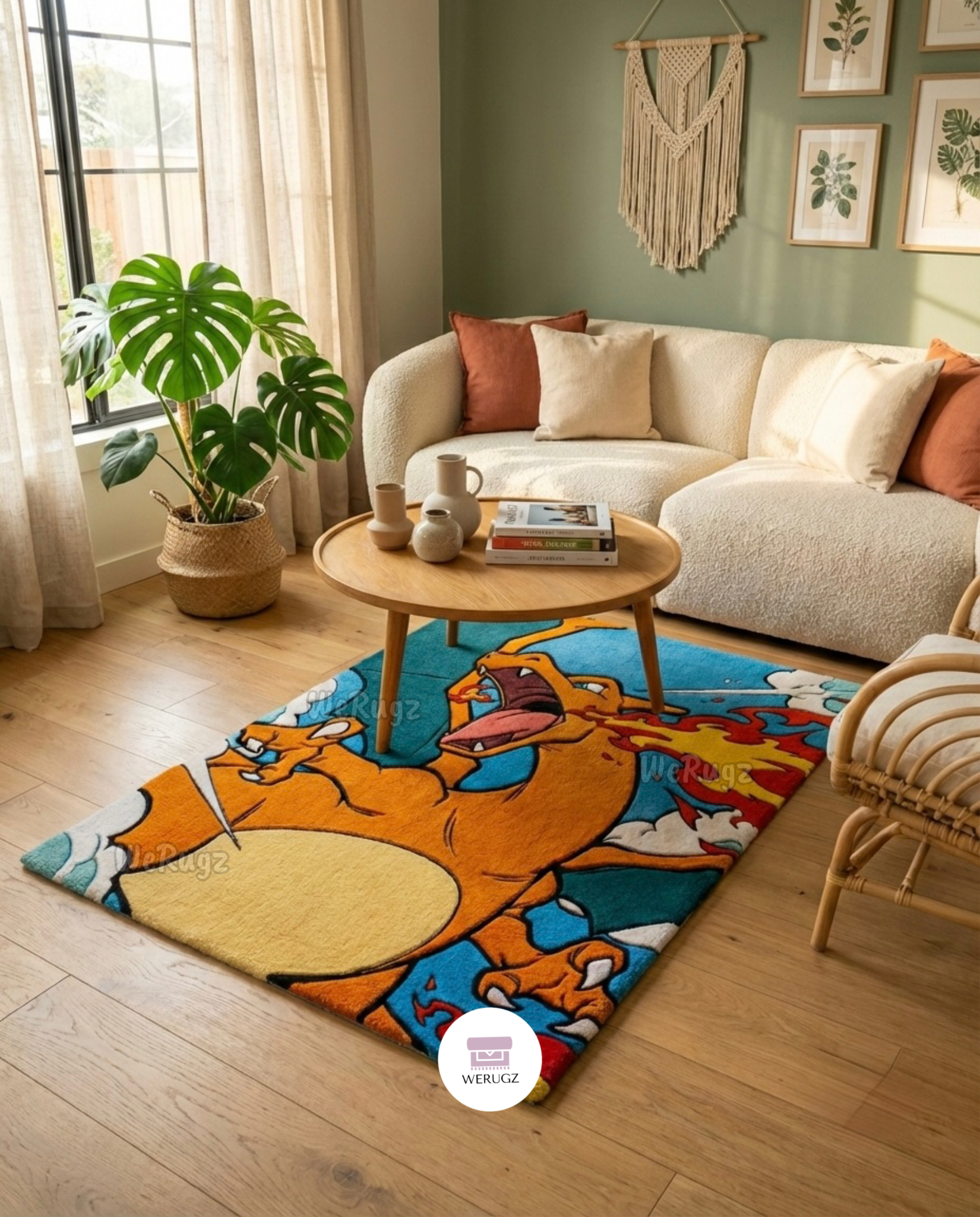 Legendary Dragon Hand Tufted Rug by WeRugz - Image 3