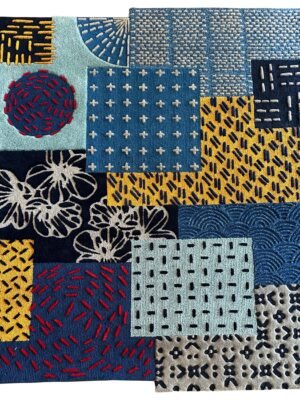 Japanese Patch Hand Tufted Rug by WeRugz